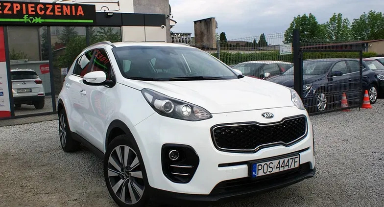 kia wielkopolskie Kia Sportage cena 68700 przebieg: 79412, rok produkcji 2018 z Opole